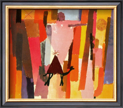 With The Brown Camel by Paul Klee Pricing Limited Edition Print image