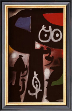 Frau Und Vogel, C.1968 by Joan Miró Pricing Limited Edition Print image