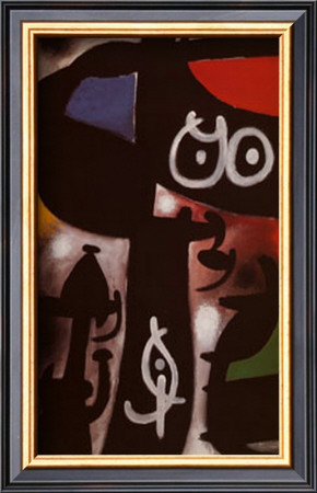 Frau Und Vogel, C.1968 by Joan Miro Pricing Limited Edition Print image