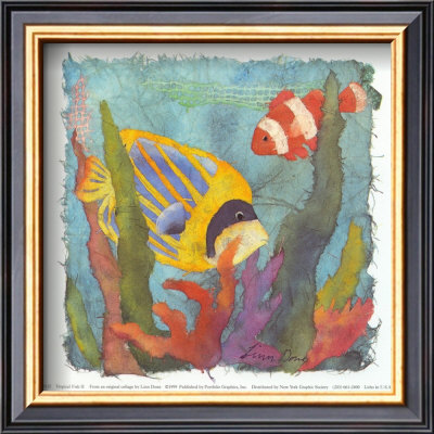 Tropical Fish Ii by Linn Done Pricing Limited Edition Print image