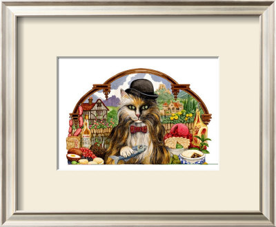 British Cat by Gale Pitt Pricing Limited Edition Print image