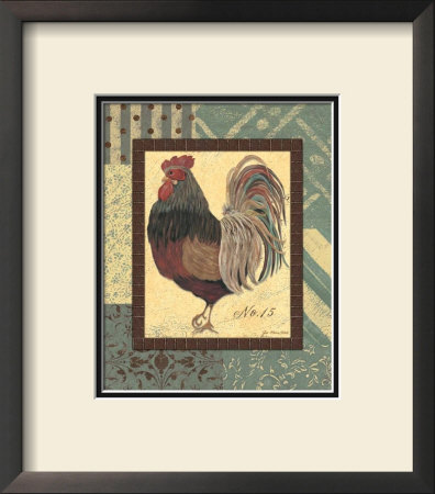 Rooster No.15 by Jo Moulton Pricing Limited Edition Print image