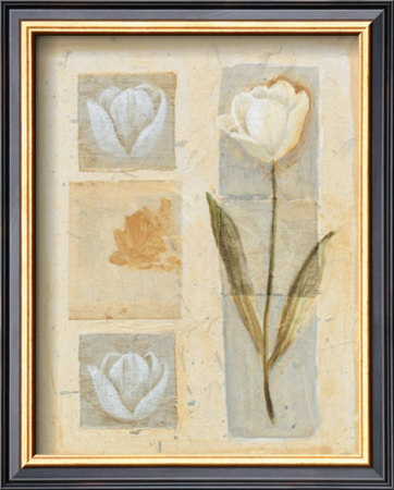 White Tulip Montage by Cuca Garcia Pricing Limited Edition Print image