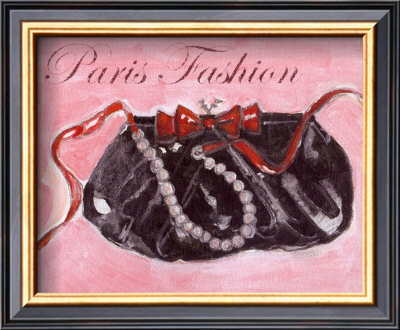 Paris Fashion, Bling, Bling I by Marina Addison Pricing Limited Edition Print image