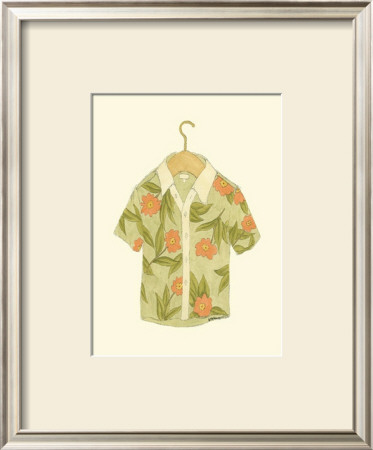 Surf's Up Shirt Iv by Jennifer Goldberger Pricing Limited Edition Print image