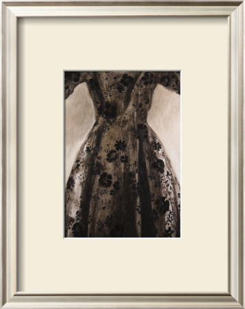 Black Dress Drawing by Richard Nott Pricing Limited Edition Print image
