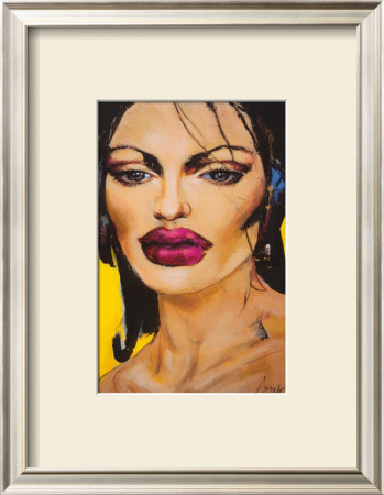 Purple Lips by Corno Pricing Limited Edition Print image
