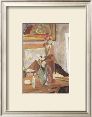Flowers And Studio by Vanessa Bell Pricing Limited Edition Print image