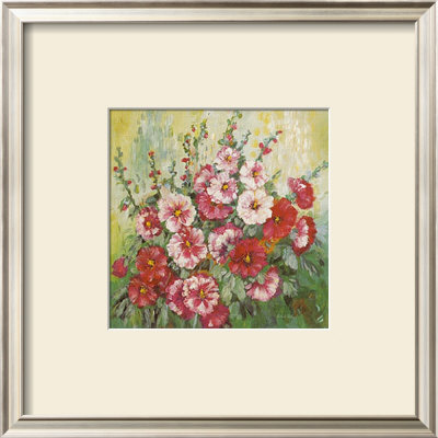Hollyhock In Midsummer by Katharina Schottler Pricing Limited Edition Print image