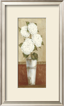 White Flowers In White Vase by Mar Alonso Pricing Limited Edition Print image