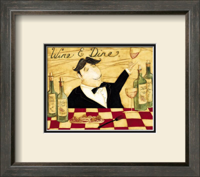 Wine And Dine by Dan Dipaolo Pricing Limited Edition Print image