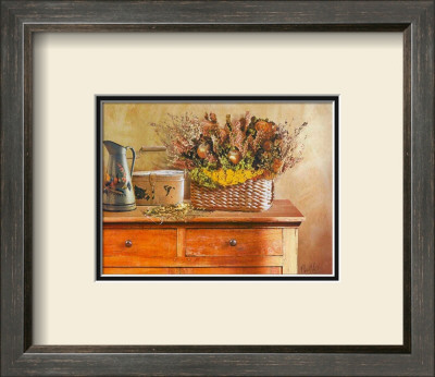 Flowers On Gramma's Sideboard Iii by M. De Flaviis Pricing Limited Edition Print image