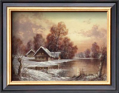Winter In Belarus Ii by Helmut Glassl Pricing Limited Edition Print image