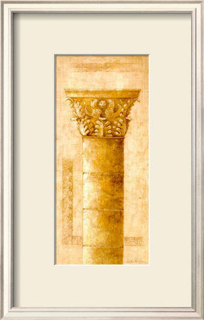 Sepia Column Study Ii by Javier Fuentes Pricing Limited Edition Print image