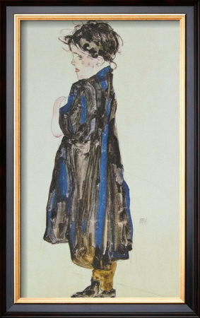 Peasants-Girl by Egon Schiele Pricing Limited Edition Print image