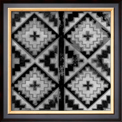 Mudcloth Black And White Iv by Norman Wyatt Jr. Pricing Limited Edition Print image