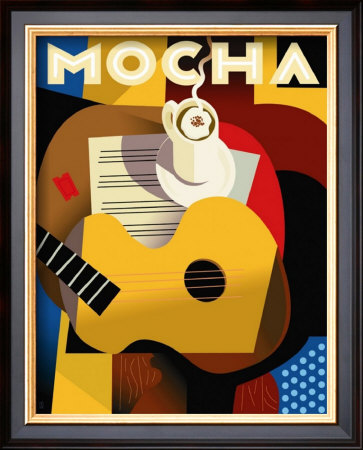 Cubist Mocha by Eli Adams Pricing Limited Edition Print image