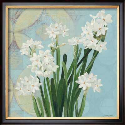 Paperwhites On Blue Ii by Katherine Lovell Pricing Limited Edition Print image