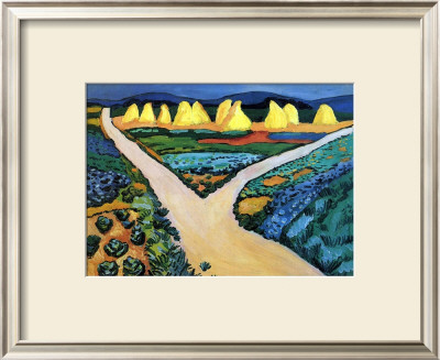 Gemusefelder Landscape by Auguste Macke Pricing Limited Edition Print image