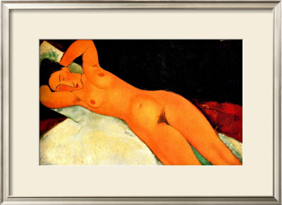 Nude With Necklace by Amedeo Modigliani Pricing Limited Edition Print image