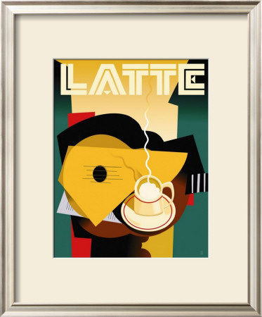 Cubist Latte by Eli Adams Pricing Limited Edition Print image