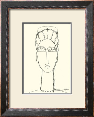 Female Face by Amedeo Modigliani Pricing Limited Edition Print image