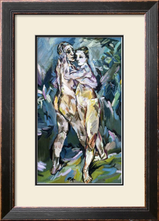 Couple D'amants by Oskar Kokoschka Pricing Limited Edition Print image