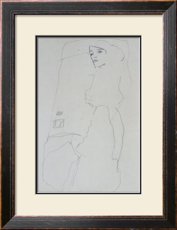 The Dancer Moa, 1911 by Egon Schiele Pricing Limited Edition Print image