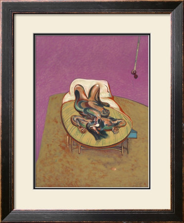 Personnage Couche, 1966 by Francis Bacon Pricing Limited Edition Print image