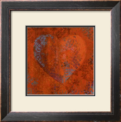 Cuore Orange by Roberta Ricchini Pricing Limited Edition Print image