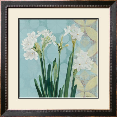 Paperwhites On Blue I by Katherine Lovell Pricing Limited Edition Print image