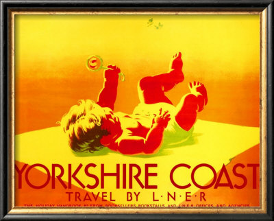 Yorkshire Coast, Lner Poster, 1923-1947 by Tom Purvis Pricing Limited Edition Print image