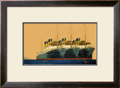 Three New Luxury Ships, Lner Poster, 1935 by Frank Mason Pricing Limited Edition Print image
