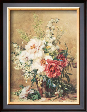 Peonies by Francois Rivoire Pricing Limited Edition Print image