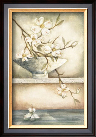 Tranquil Dogwood by Tina Chaden Pricing Limited Edition Print image