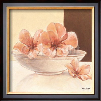 Bowl With Blossoms by Yves Blanc Pricing Limited Edition Print image
