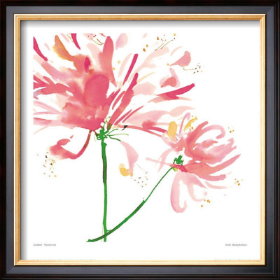 Pink Honeysuckle by Summer Thornton Pricing Limited Edition Print image