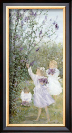 Lilac Bouquets by Helene Leveillee Pricing Limited Edition Print image