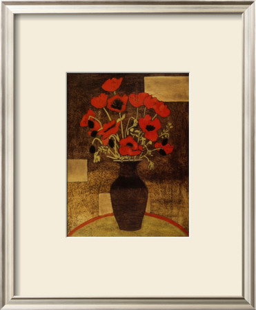 Oriental Poppies by Beverly Jean Pricing Limited Edition Print image