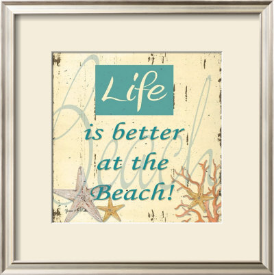 Life Is Better At The Beach Ii by Grace Pullen Pricing Limited Edition Print image