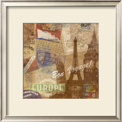 Destination, Europe by Tom Frazier Pricing Limited Edition Print image