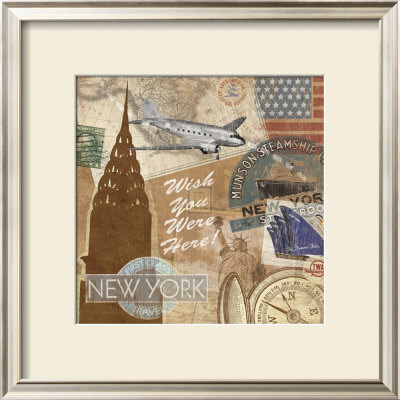 Destination, New York by Tom Frazier Pricing Limited Edition Print image