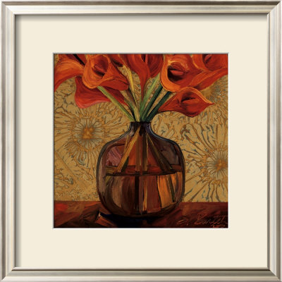 Orange Lilies by Shelly Bartek Pricing Limited Edition Print image