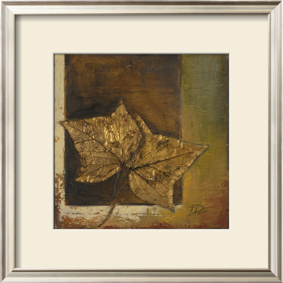 Golden Leaves I by Patricia Quintero-Pinto Pricing Limited Edition Print image