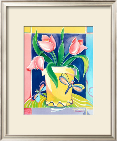 Tickled Tulips by Kym Garraway Pricing Limited Edition Print image