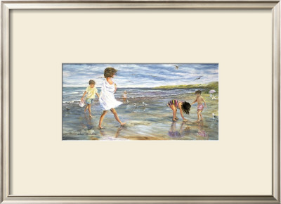 Collecting Seashells by Helene Leveillee Pricing Limited Edition Print image