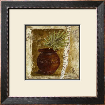 Pot Brun Et Palme by Véronique Didier-Laurent Pricing Limited Edition Print image