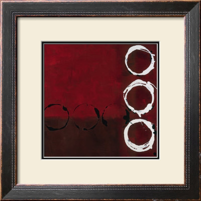 Red Circles Ii by Laurie Maitland Pricing Limited Edition Print image