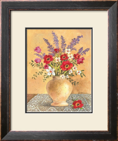 Flowers On Lace Ii by Betty Whiteaker Pricing Limited Edition Print image
