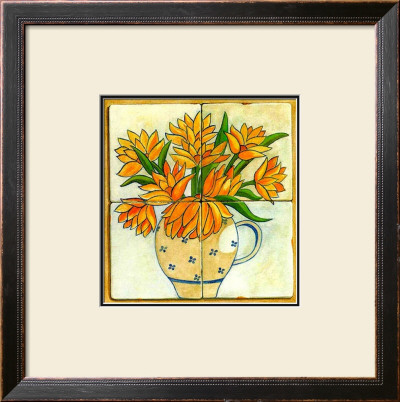 Jarras Con Flores I by V. Alber Pricing Limited Edition Print image